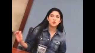 Jaci velasquez  responde ¿le cantas a Dios? (Saludos a Venezuela)