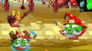 [Angry birds epic ultimate] Pig Mages are the bosses of the WizPig guards in one battle