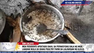 MGA RESIDENTE APEKTADO DAHIL SA PERWISYONG DALA NG MGA LANGAW MULA SA ISANG POULTRY FARM SA ILOILO