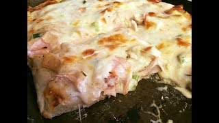 بيتزا الكوردون بلو pizza cordon bleu 🍕