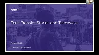 Dahlia Malkhi: Tech Transfer Stories and Takeaways