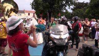 Courir Avec 2014 Rassemblement Harley, Trikes, Voitures de