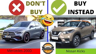 Nisaan Kicks VS Mercedes 200d Facts! एक ही इंजन की कहानी #mercedes #nissan #kicks