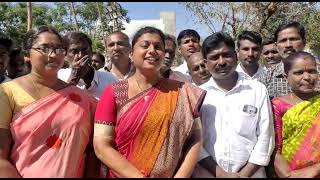 MLA Roja playing Kabaddi as a part of  ELECTIONS campaigning