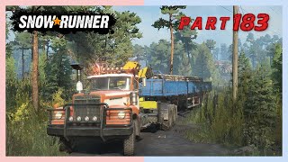 SNOWRUNNER Gameplay | CONTEST Cement Delivery To The Warehouse