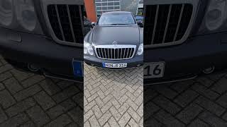 Maybach s62 and Maybach S62s standing next to each other