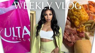 WEEKLY VLOG | MY FALL ULTA SKINCARE FINDS, MESSY WOMEN STORYTIME, COOKING + MORE