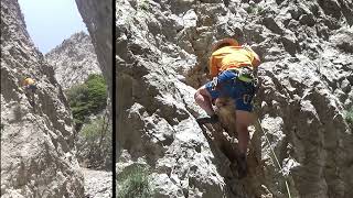 Ğ 6b, VII Tırmanıcı: Nazmi Öztürk MANİSA Sarıkaya Kaya Tırmanışı Rock Climbing Turkey