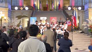 St Augustine Choir at SF Filipino American History Month 10-5-22