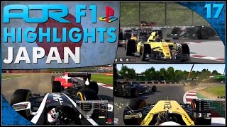 F1 2016 | AOR PS4 F1: S12 Round 17 - Japanese GP (Official Highlights)