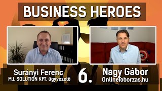 KÉT FONTOS TANÁCS FIATALOKNAK - SURÁNYI FERENC -  INTERJÚ - BUSINESS HEROES