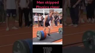 Men skipped Physics class