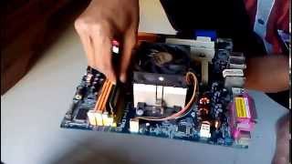 Cara Memasang MotherBoard AsrockAlive NF6G Pada PC Komputer - Part 2