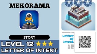 Mekorama STORY LEVEL 12 LETTER OF INTENT - Gameplay & Walkthrough