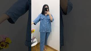 H2 One Set Jeans Julianna Snow Blue