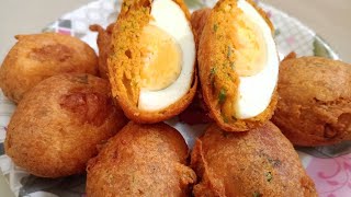 crispy aur mazedar egg pakoda recipe|Ande ka pakoda|Ande ka bhajya|