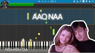 Aao Naa Piano Tutorial | Kyun Ho Gaya Na | Aishwariya Rai | Vivek Oberoi | Bollywood | Rishabh DA