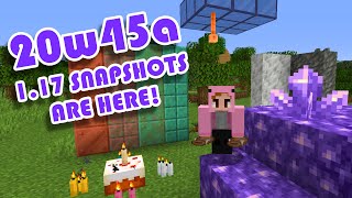 Minecraft 1.17 20w45a | The Caves & Cliffs Update Has Begun! | Snapshot Summary