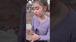 ស្រីស្អាតនៅក្នុង tik tok❤️🤟😹