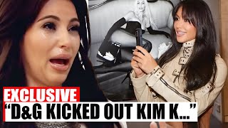 IN EMOTION! Kim K’s SHOCKING Breakdown After Dolce & Gabbana DROPS Her!