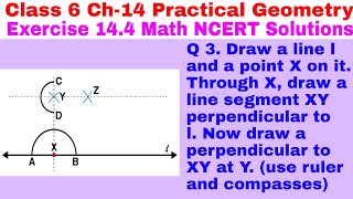 Class 6 Ex 14.4 Q 3 | Practical Geometry | Chapter 14 | Exercise 14.4 | Math NCERT Solutions