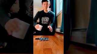 Crazy dice trick combo 🤯#shorts #crazytricks #trickshots #insane #dicestacking