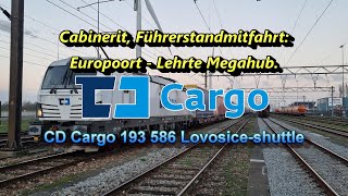 [4K] Cabinerit | Führerstandsmitfahrt | Europoort ➡️ kijfhoek (➡️Lehrte Mega-hub) | BR 193 | Deel 1