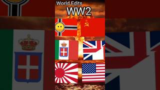 Countries WW1,WW2 and WW3 #country #flags #edit