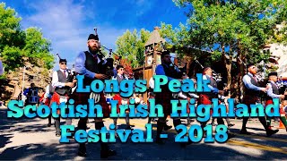 Scottish Irish Festival 2018 | Estes Park, Colorado | Highland Festival Scottish Athletics 2018