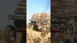 New Holland Fiat 640 Dangerous Stunt Heavy Loaded Trolley //Tractor Info