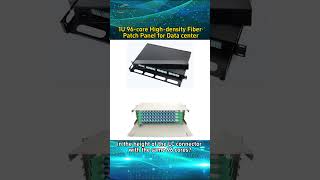 1U 96-core High-density Fiber Patch Panel for Data center