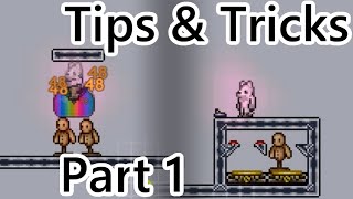 Terraria - Tips & Tricks Part 1 - Fastest Engine, Invulnerability Machine