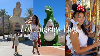 LA Vlog | family trip, Disneyland, & visiting Palm Springs