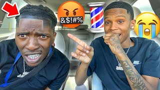 Giving ​⁠@coryboy The Worst Hairline Without Him Knowing To See His Reaction😂…..