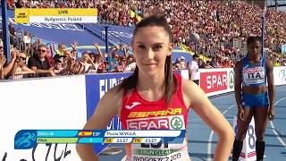 200m women's final European championship 2019