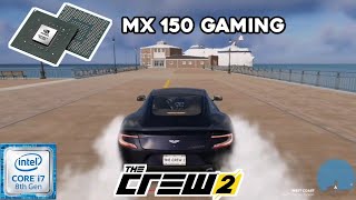 Crew 2 in MX150 Game Test | I7 8th Gen | 8 Gb Ram - Dell Inspiron 7000 | Racing Wheel