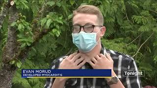 18 year old myocarditis heart issues after 2nd Pfizer vaccine shot - Evan Morud