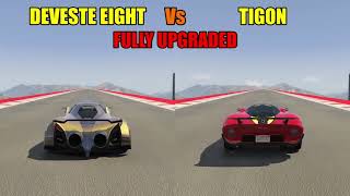 Lampadati Tigon Vs Principe Deveste Eight - Speed Test - GTA 5 Online