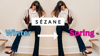 Sezane Haul ❤️|| Spring OUTFIT Ideas || Classic Style Over 40