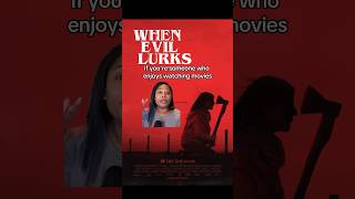 When Evil Lurks Movie Review #movierating #film #moviereview