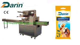 Flow Packaging Machine for Pillow Bag With EURO Hole/Pet Stick Flow Packing Machine