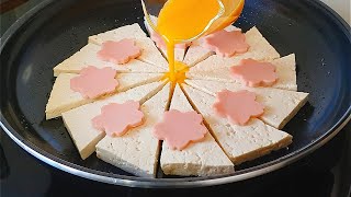 Sub)두부전만들기::두부계란부침::계란치즈요리~Tofu Pancake