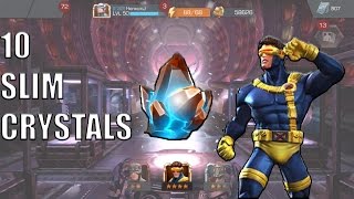 Marvel Contest of Champions | 10 CYCLOPS 90s CRYSTALS!