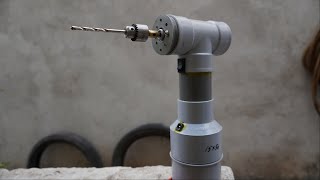 How To Make Powerful Drill Machine At Home | Rechargeable Drill machine | Drill Using 775 DC Motor |