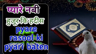 प्यारे नबी कि हदीस pyare rasool ki pyari baten pyare nabi ki payari baten