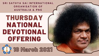 🔴 Thursday National Devotional Offering | 18 March 2021, 8.00 PM AEDT