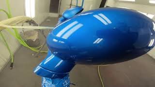 Crysler Crossfire 2 Tone Paint Job Full Video Laying Clear Ppg Refinish