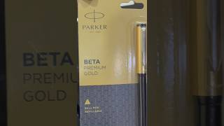 Parker pens Unboxing! Premium Silver&Gold! #unboxing #parkerpen #pen #unboxingvideo #gold #silver