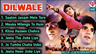 Dilwale movie all songs juckbox ||ajay devgan - raveena tandon - sunil shetty||90s superhit songs||