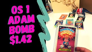 First GPK OS 1 & 2 Cards! An ADAM BOMB for $1.42!? 💣